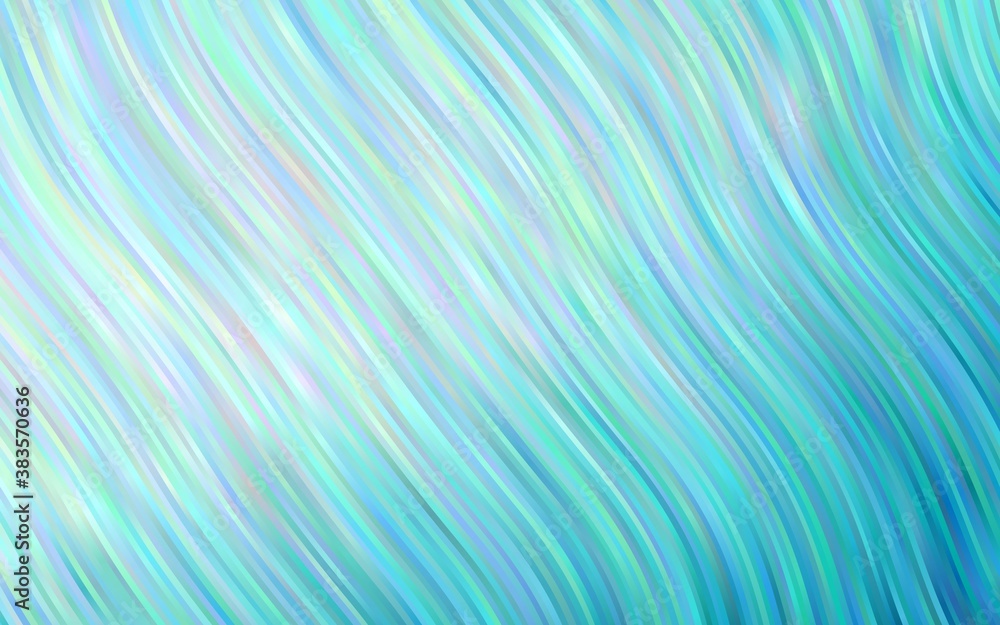 Light BLUE vector background with bent lines. Light BLUE vector background with bent lines.