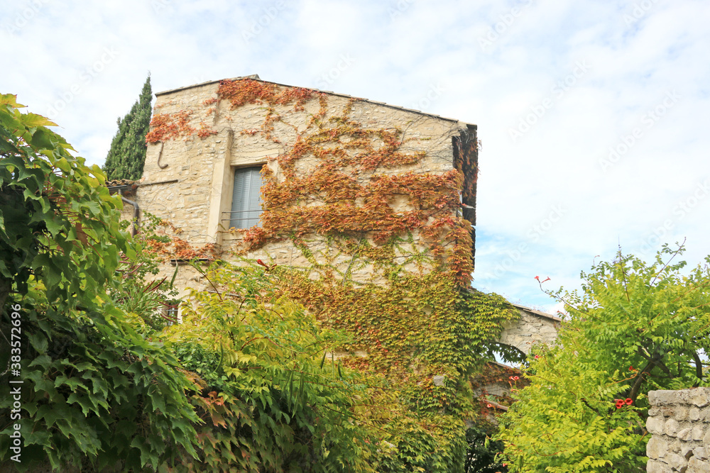 Fototapeta premium Vaison la Romaine Castle in France