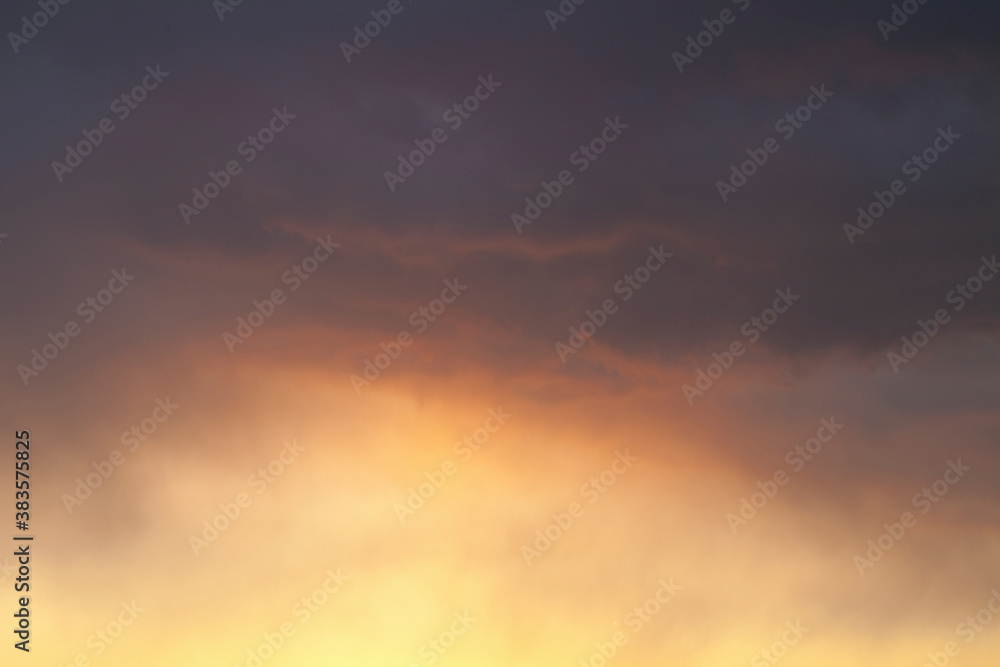 Obraz premium 日食の空