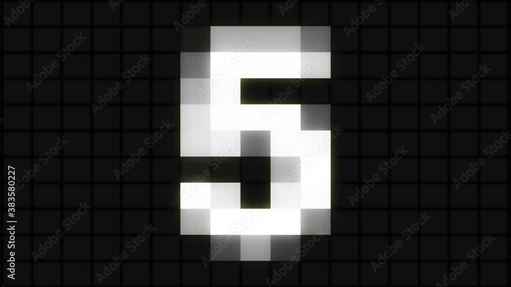 countdown from 10 to 0 mosaic pixel glow design background countdown from 10 to 0 mosaic pixel glow design background