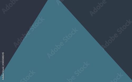 Dark BLUE vector polygonal background.