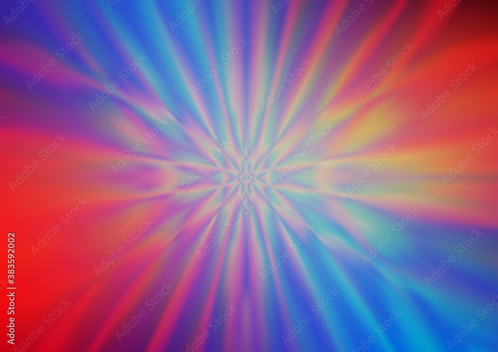 Light Blue, Red vector abstract blurred background. Light Blue, Red vector abstract blurred background.