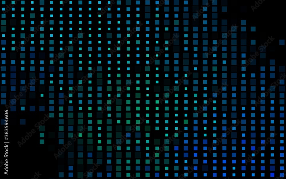 Dark Blue, Green vector pattern in square style. Dark Blue, Green vector pattern in square style.