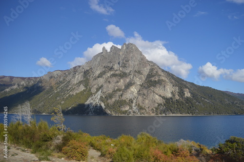 Hiking in the mountains and around the lakes of Bariloche and San Martin in Argentina