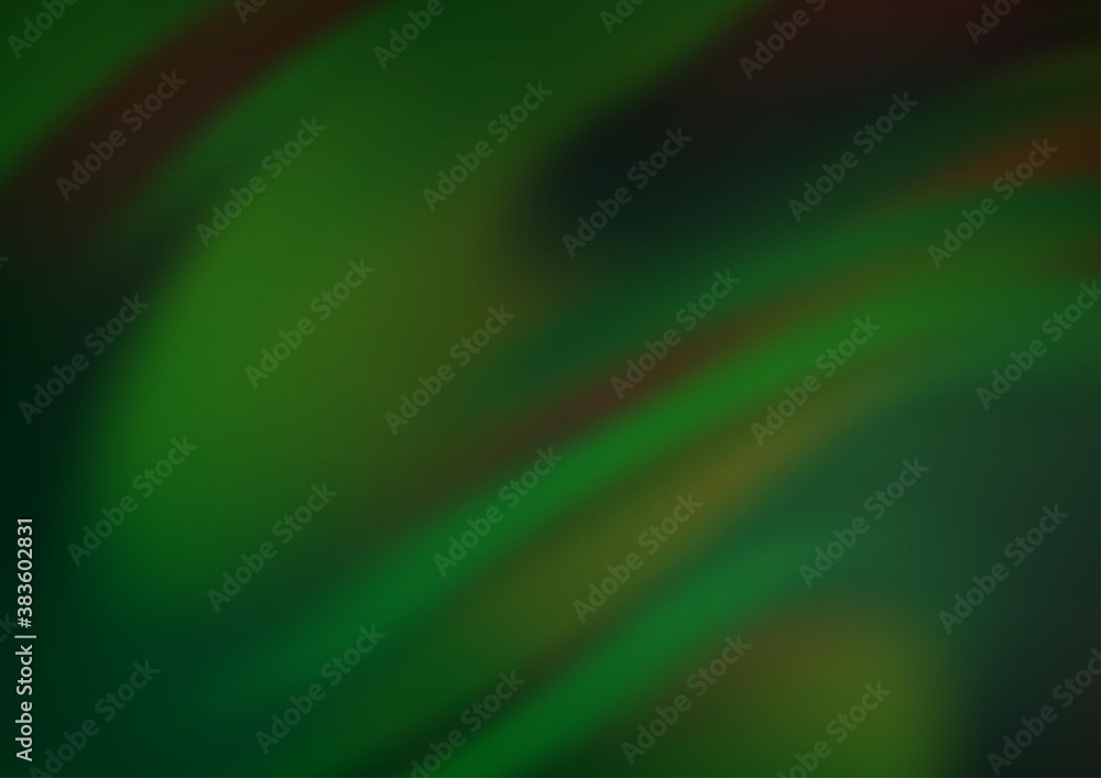 Light Green vector blurred background. Light Green vector blurred background.