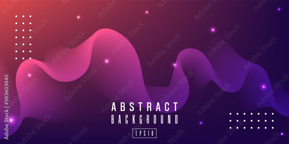 Abstract background website Landing Page. Template for websites, or apps. Modern design. Abstract vector style. line and particles. Illustration suitable for design - Vector Illustration - Vector