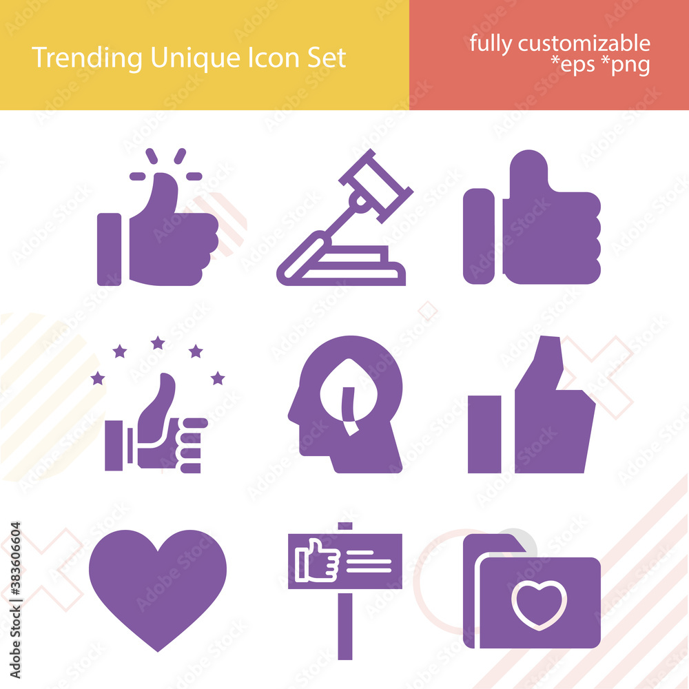 Simple set of wish related filled icons. Simple set of wish related filled icons.