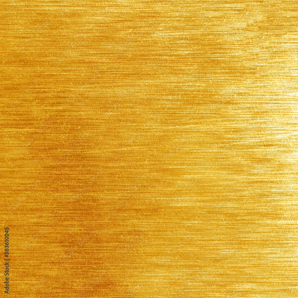 Fototapeta premium Gold abstract background or texture and gradient shadow.