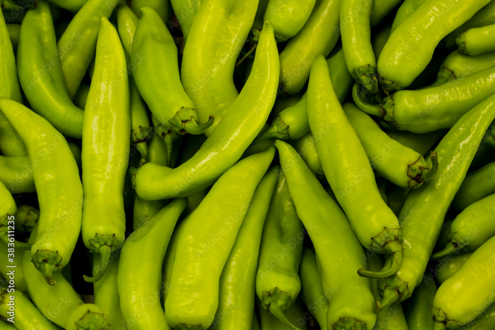 Ripe,fresh green peppers background,close up taken Ripe,fresh green peppers background,close up taken