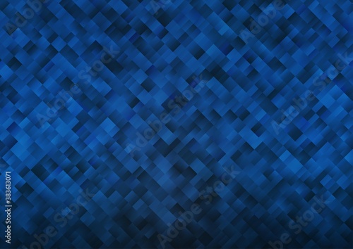 Light BLUE vector pattern in square style.