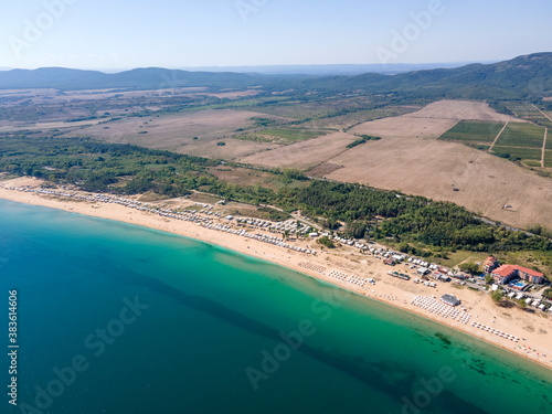 Aerial view of Gradina (Garden) Beach, Bulgaria © Stoyan Haytov