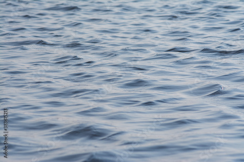 Blue water surface for background or texture