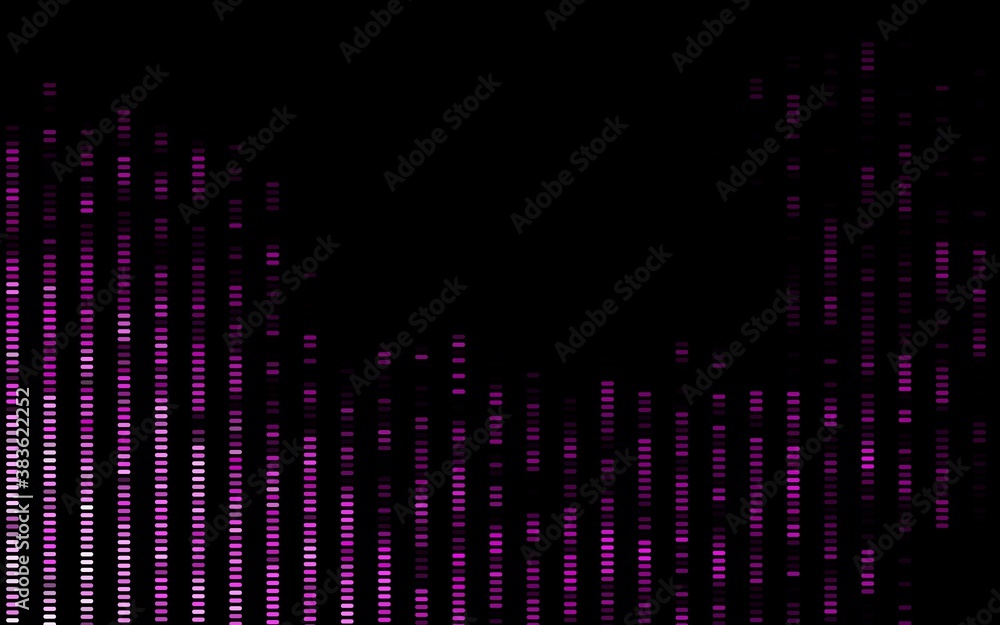 Fototapeta premium Dark Multicolor, Rainbow vector texture with colored lines.