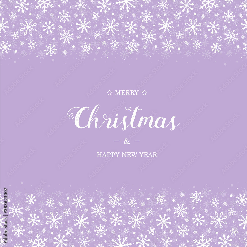 Christmas card with snowflakes. Concept of Xmas background with wishes. Vector Christmas card with snowflakes. Concept of Xmas background with wishes. Vector