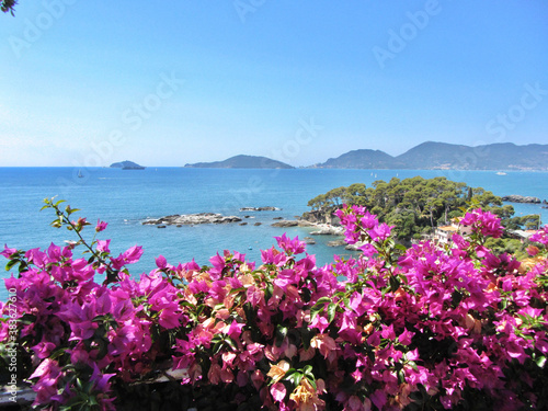 lovely mediterranean coastal landscape