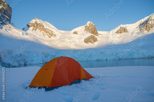 Antarctica camping