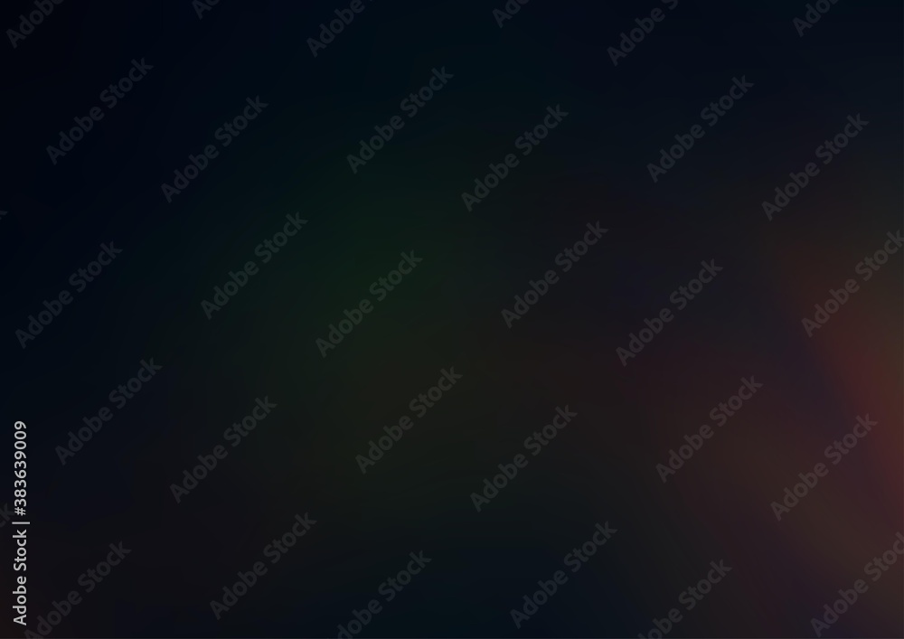 Obraz premium Dark Black vector glossy abstract template.