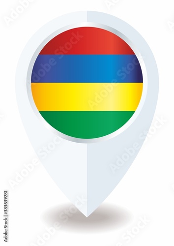Flag of Mauritius, location icon for Multipurpose, Republic of Mauritius. Free Download Flag of Mauritius, location icon for Multipurpose, Republic of Mauritius. - GFXLoad