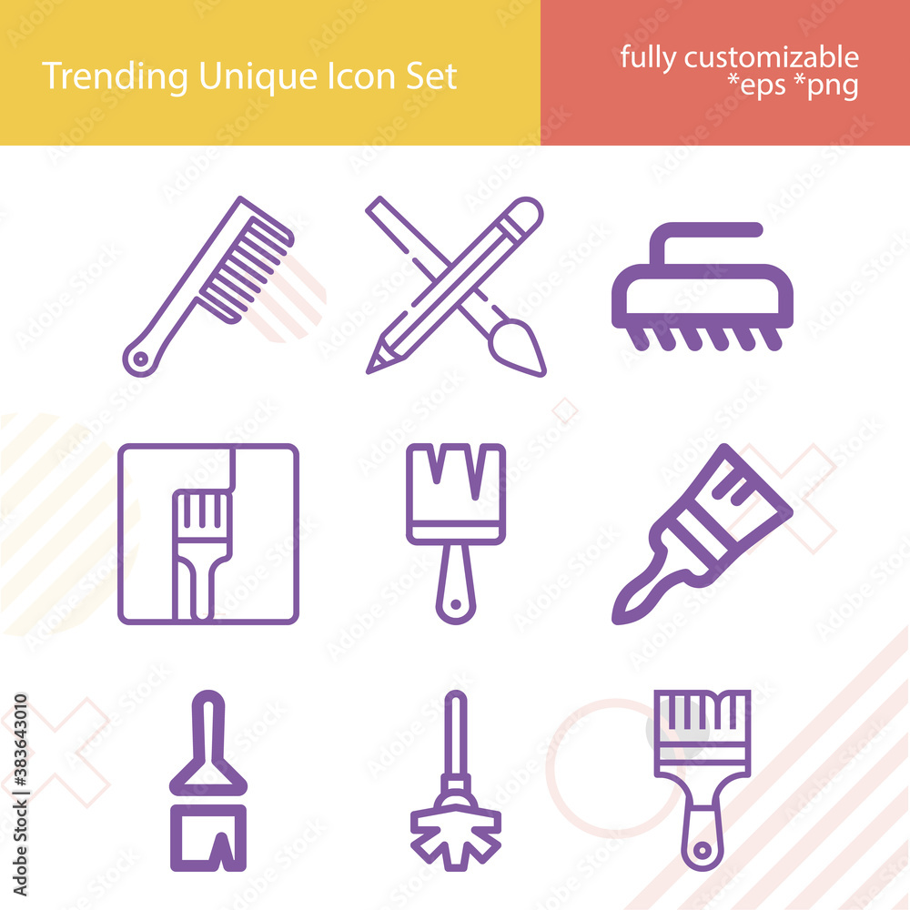 Simple set of light touch related lineal icons. Simple set of light touch related lineal icons.