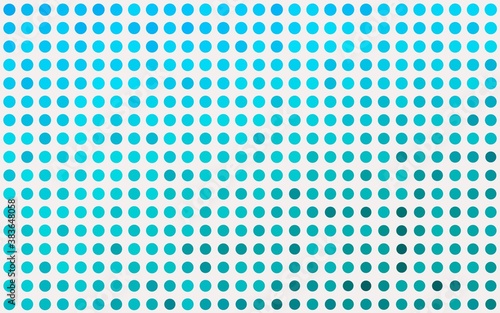 Light BLUE vector cover with spots.