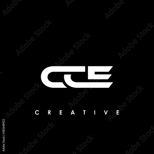 CCE Letter Initial Logo Design Template Vector Illustration	
