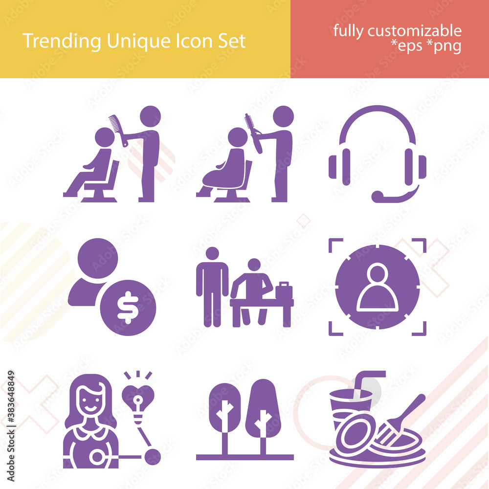 Simple set of spectacular related filled icons. Simple set of spectacular related filled icons.