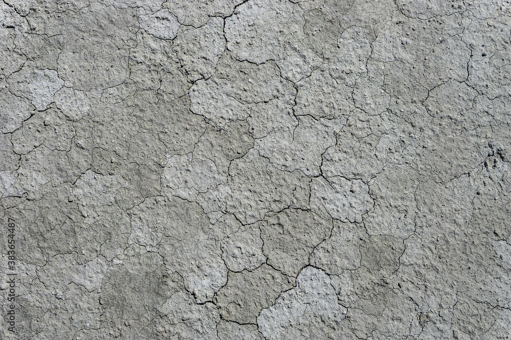 Cracked and dried clay soil appearance. Global warming. Cracked and dried clay soil appearance. Global warming.