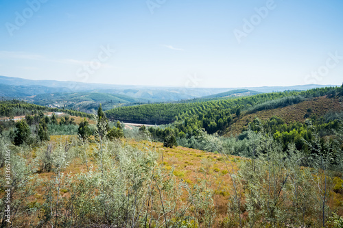 beautiful mountain landscape. beauty of the mountains in portugal. travel to the picturesque corners of europe © Nazar