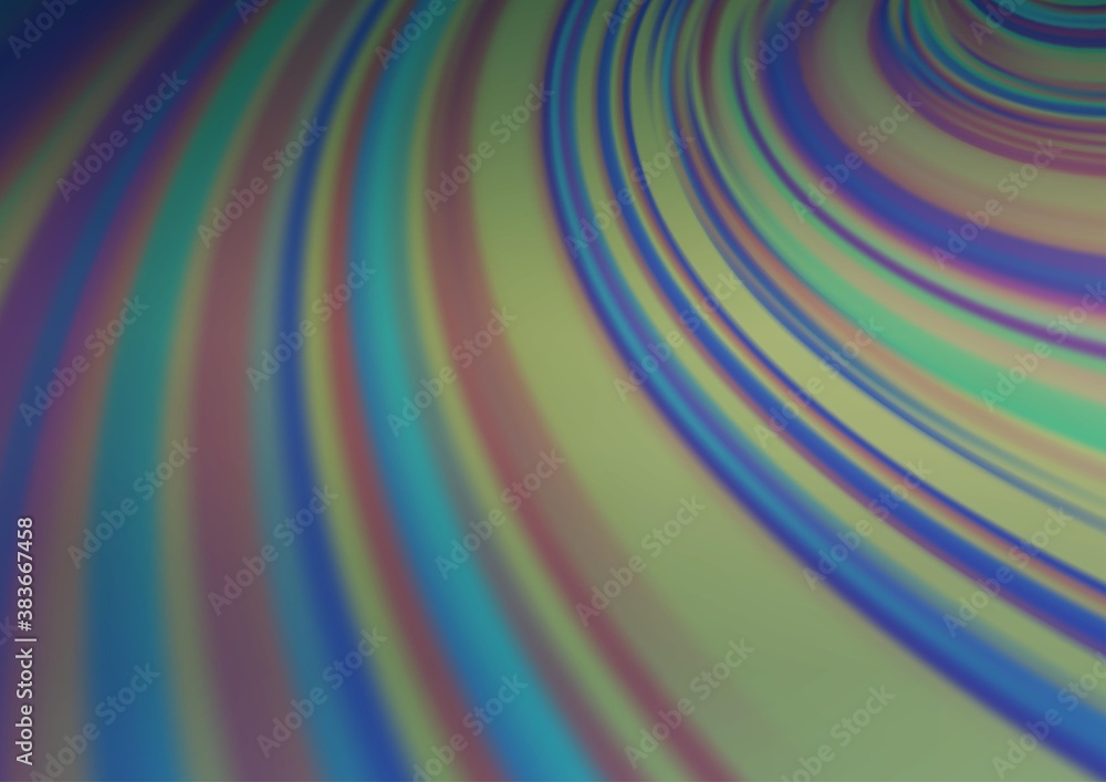 Light BLUE vector blurred background. Light BLUE vector blurred background.
