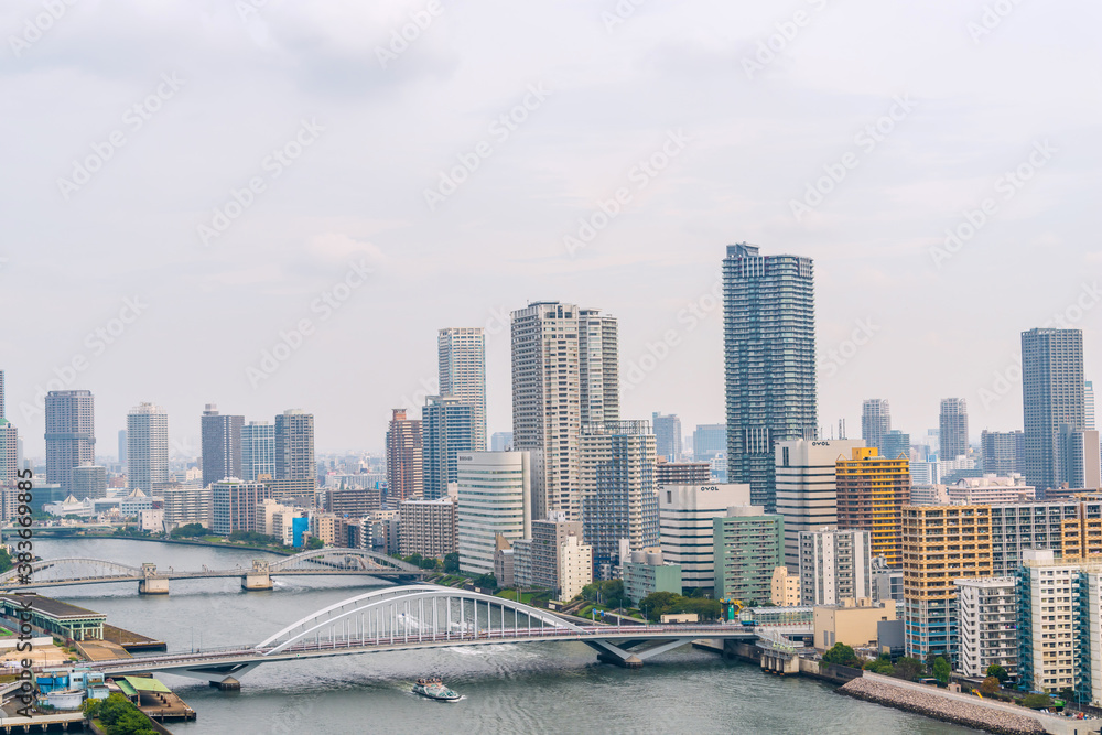 東京の都市風景 東京の都市風景