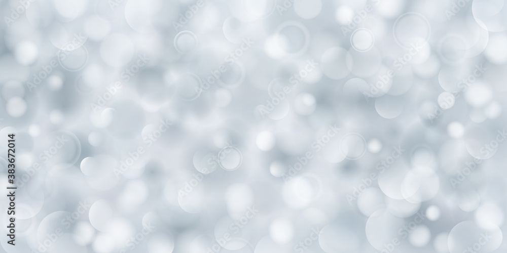 Abstract background of big and small translucent circles in gray colors with bokeh effect Abstract background of big and small translucent circles in gray colors with bokeh effect