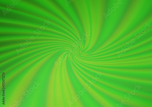 Light Green vector blurred bright pattern.