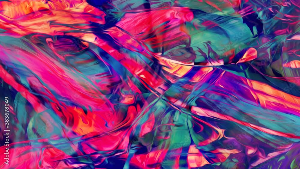 Colorful mix ink and gouache clouds in water. Stylish 3D Abstract Animation Color Wavy Smooth Wall. Concept Multicolor Liquid Pattern. Purple Blue Wavy Reflection Surface Macro. Trendy Colorful Fluid Colorful mix ink and gouache clouds in water. Stylish 3D Abstract Animation Color Wavy Smooth Wall. Concept Multicolor Liquid Pattern. Purple Blue Wavy Reflection Surface Macro. Trendy Colorful Fluid