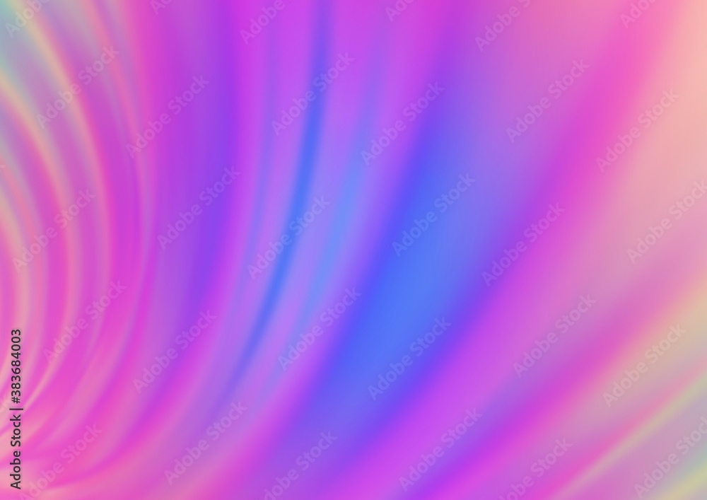 Fototapeta premium Light Pink, Blue vector abstract bright background.
