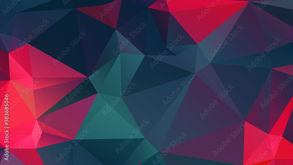 Obraz premium Abstract Color Polygon Background Design, Abstract Geometric Origami Style With Gradient. Presentation,Website, Backdrop, Cover,Banner,Pattern Template