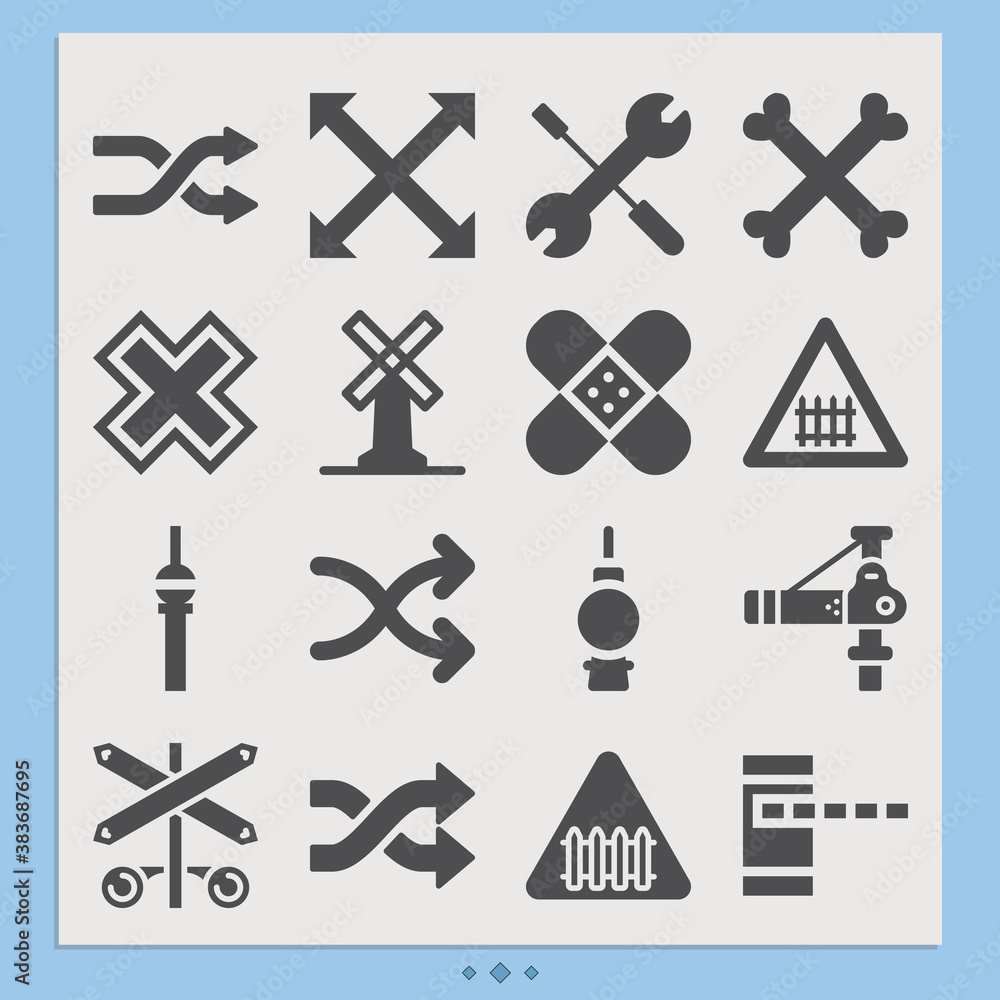 Simple set of rhine related filled icons. Simple set of rhine related filled icons.