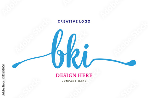 pharmacy logo BKJletter arrangement simple easy to understand and authoritative