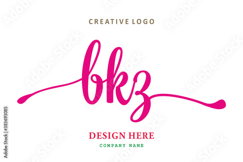 pharmacy logo BKZletter arrangement simple easy to understand and authoritative