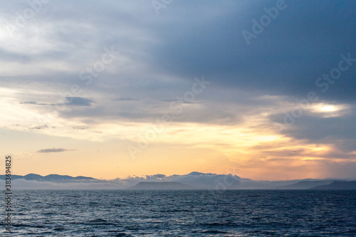 Vladivostok seaside view on the islands and the beautiful eveningsky © Natalia Terenteva