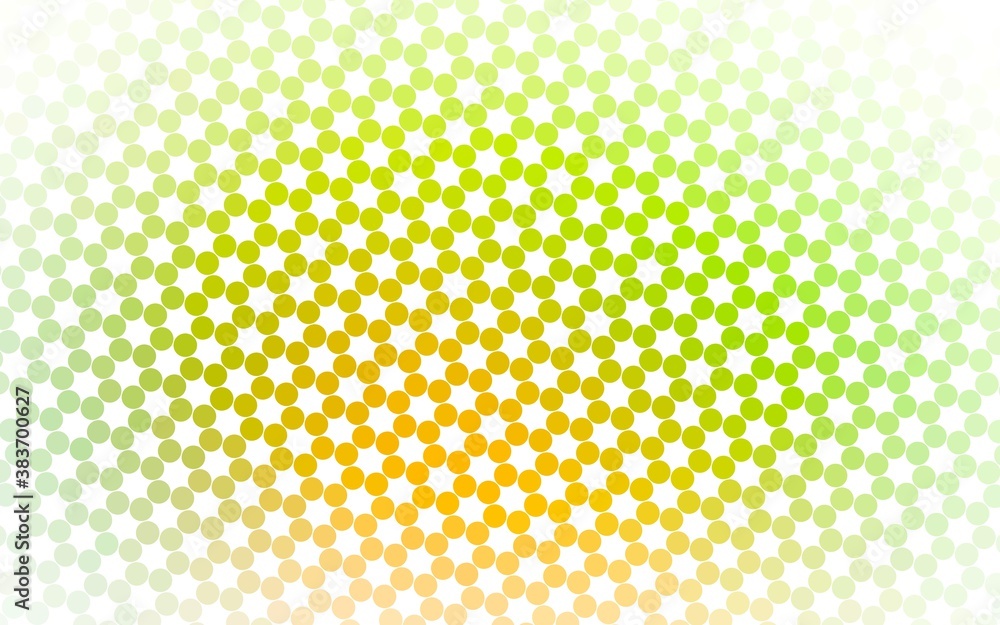 Light Green vector background with bubbles. Light Green vector background with bubbles.