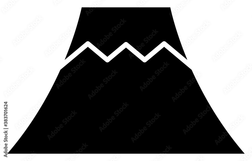 富士山のイラスト シルエットver Stock Vector Adobe Stock 富士山のイラスト シルエットver Stock Vector Adobe Stock