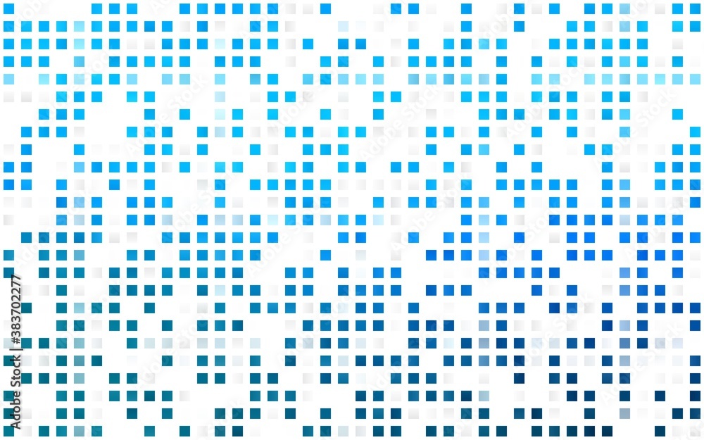 Light BLUE vector seamless pattern in square style. Light BLUE vector seamless pattern in square style.