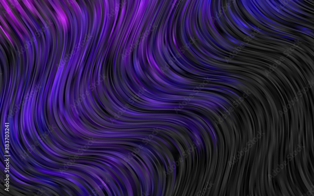 Obraz premium Dark Purple, Pink vector template with bubble shapes.