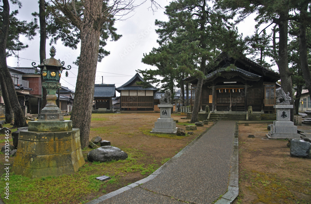 越前三国・神明社