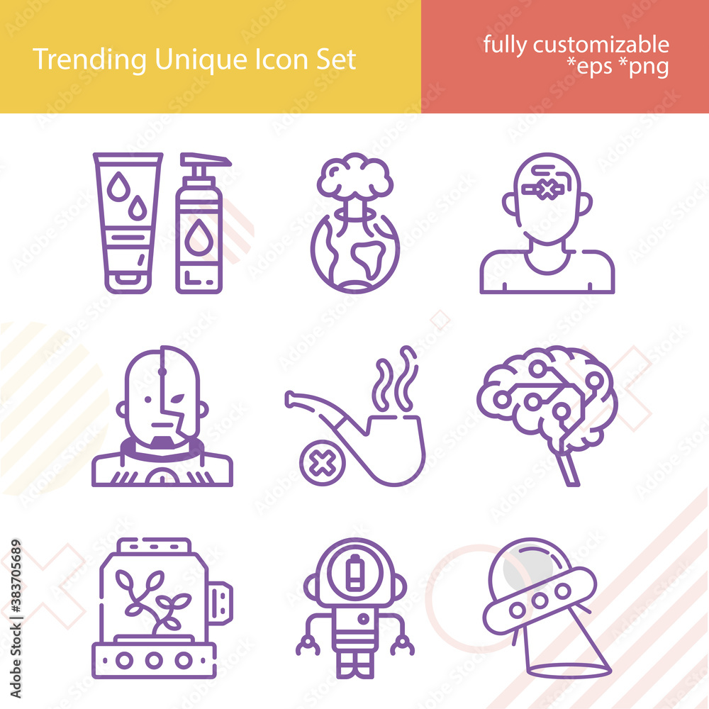 Simple set of non related lineal icons. Simple set of non related lineal icons.