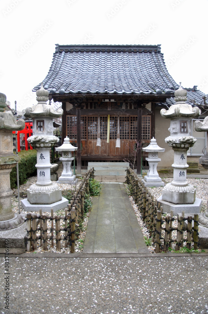 Naklejka premium 越前三国・久昌寺