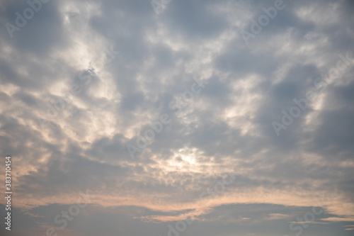 clouds at sunset