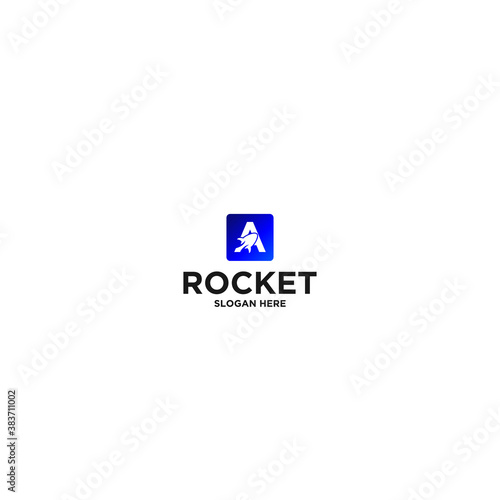 Rocket Blue Logo available in vector 