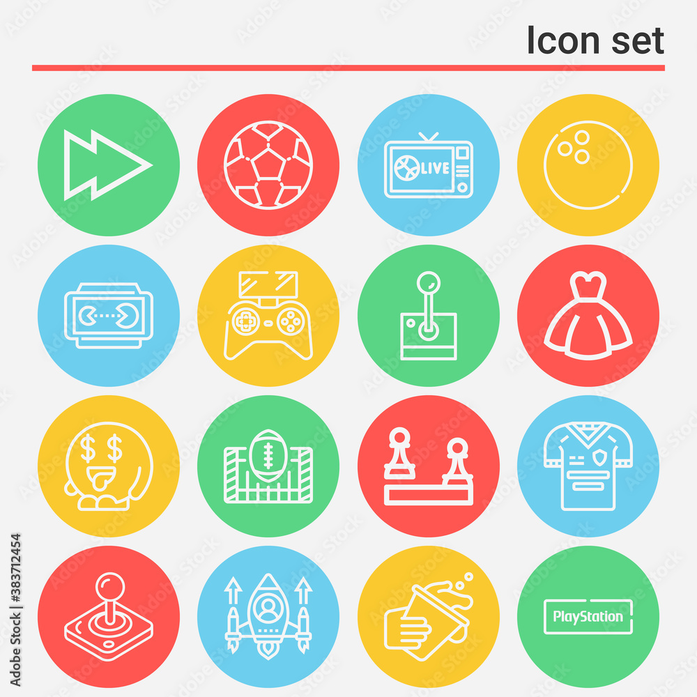 16 pack of turn lineal web icons set 16 pack of turn lineal web icons set