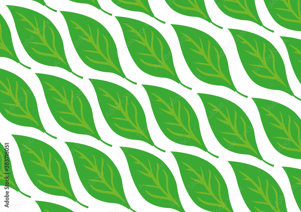 Fototapeta premium seamless background with leaves